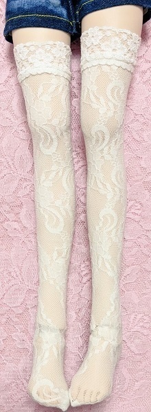3種*ロココ*オフ白*ストッキング