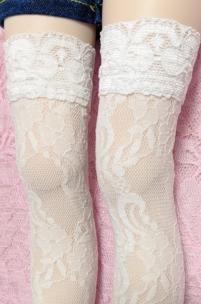 3種*ロココ*オフ白*ストッキング