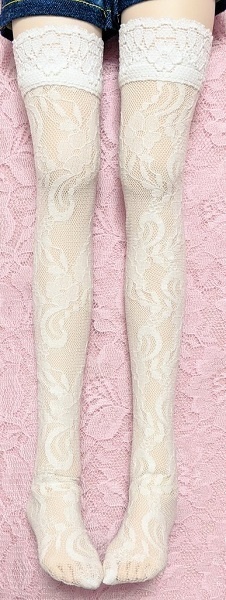 3種*ロココ*オフ白*ストッキング
