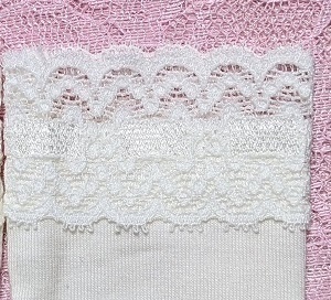 4色 OFレース*ニーソックス