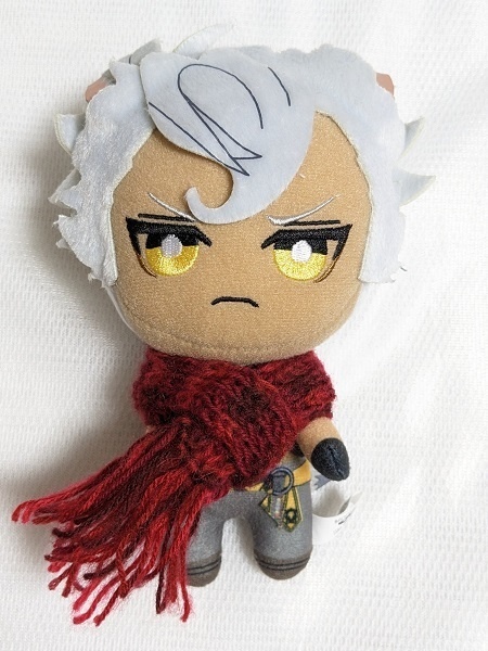 【手編み】小*マフラー(tinyFox 幼SD ぬい)