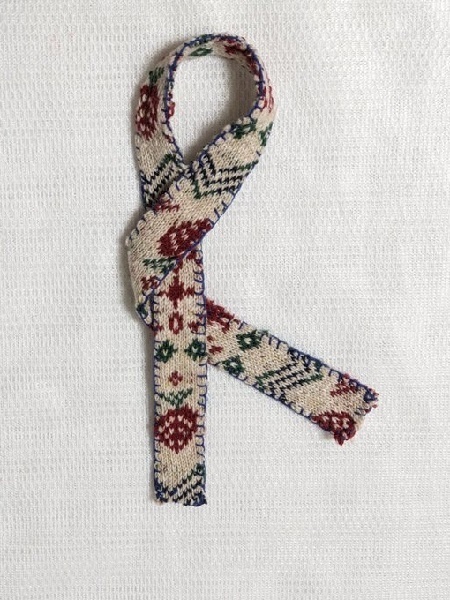 【手編み】小*マフラー(tinyFox 幼SD ぬい)