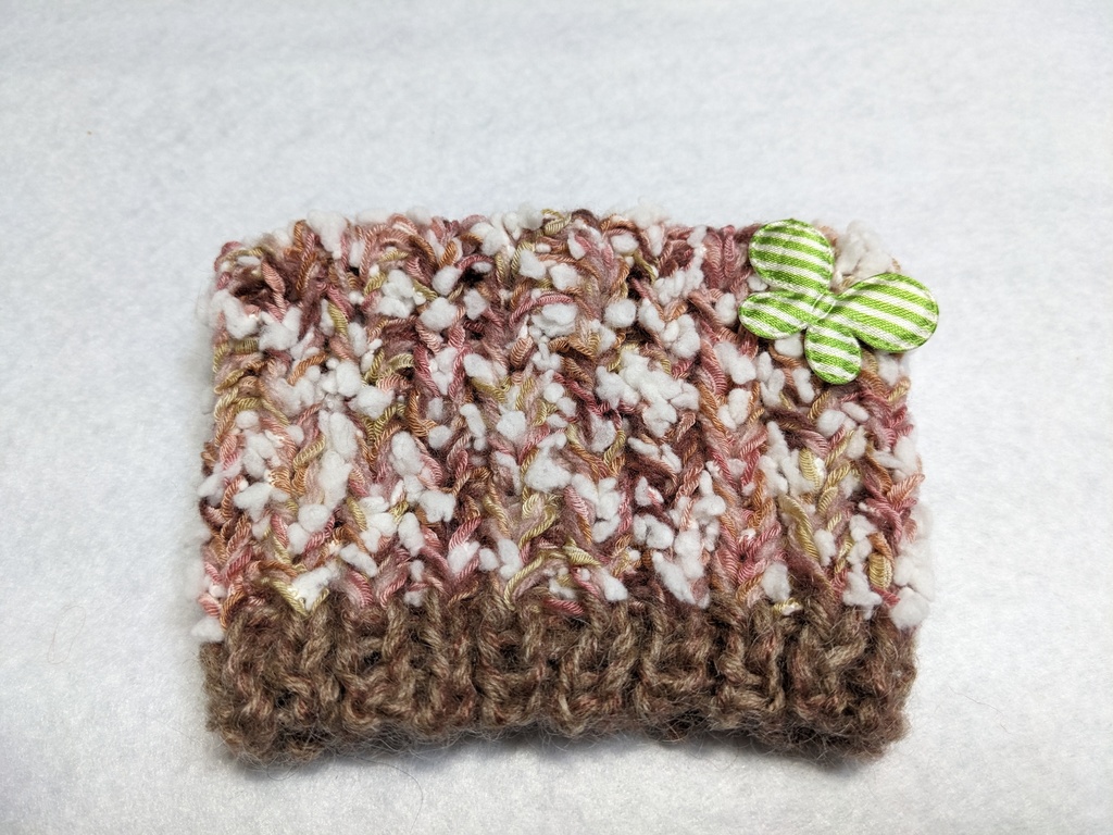 3種【ぬい&ドール共通】ねこみみ*ニット帽*リボンネップ系