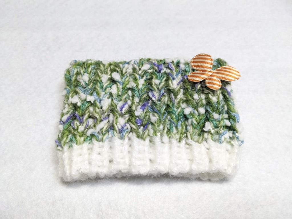 3種【ぬい&ドール共通】ねこみみ*ニット帽*リボンネップ系