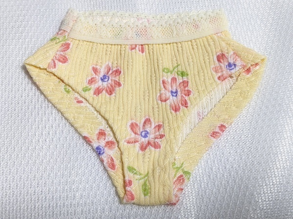 黄色花柄＊おぱんちゅ＊DD共通＊