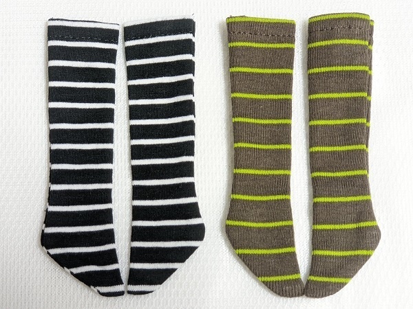 7種*ボーダー*オーバーニー*幼SD*LEEKE