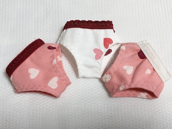 3種＊ハートおぱんちゅ＊幼SD＊LEEKE