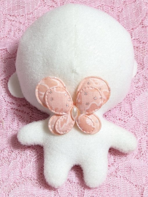 10㎝ぬい*オビツ11*蝶の羽