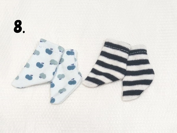 クルーソックス*2足SET*TinyFox*幼SD*LEEKE