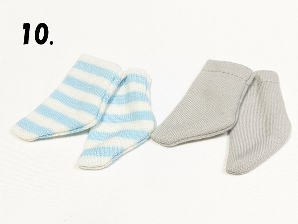 クルーソックス*2足SET*TinyFox*幼SD*LEEKE