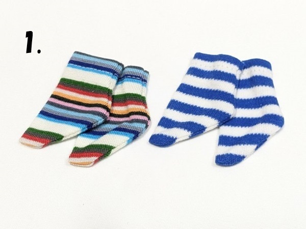 クルーソックス*2足SET*TinyFox*幼SD*LEEKE