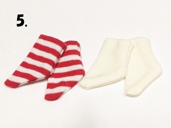 クルーソックス*2足SET*TinyFox*幼SD*LEEKE