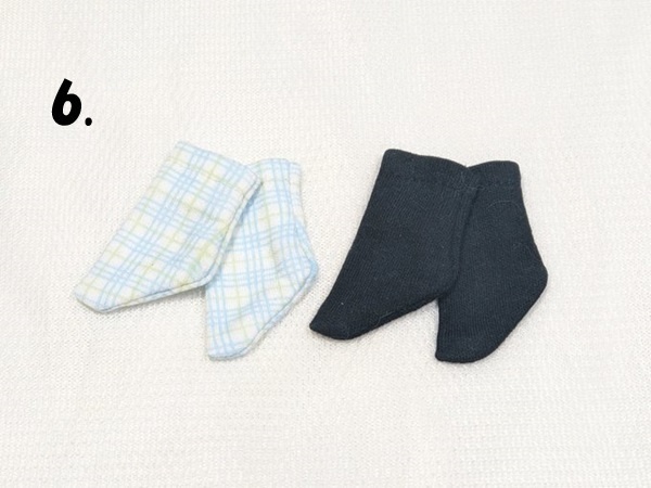 クルーソックス*2足SET*TinyFox*幼SD*LEEKE