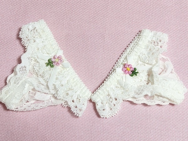 花モチーフ*レースおぱんちゅ*DD共通*