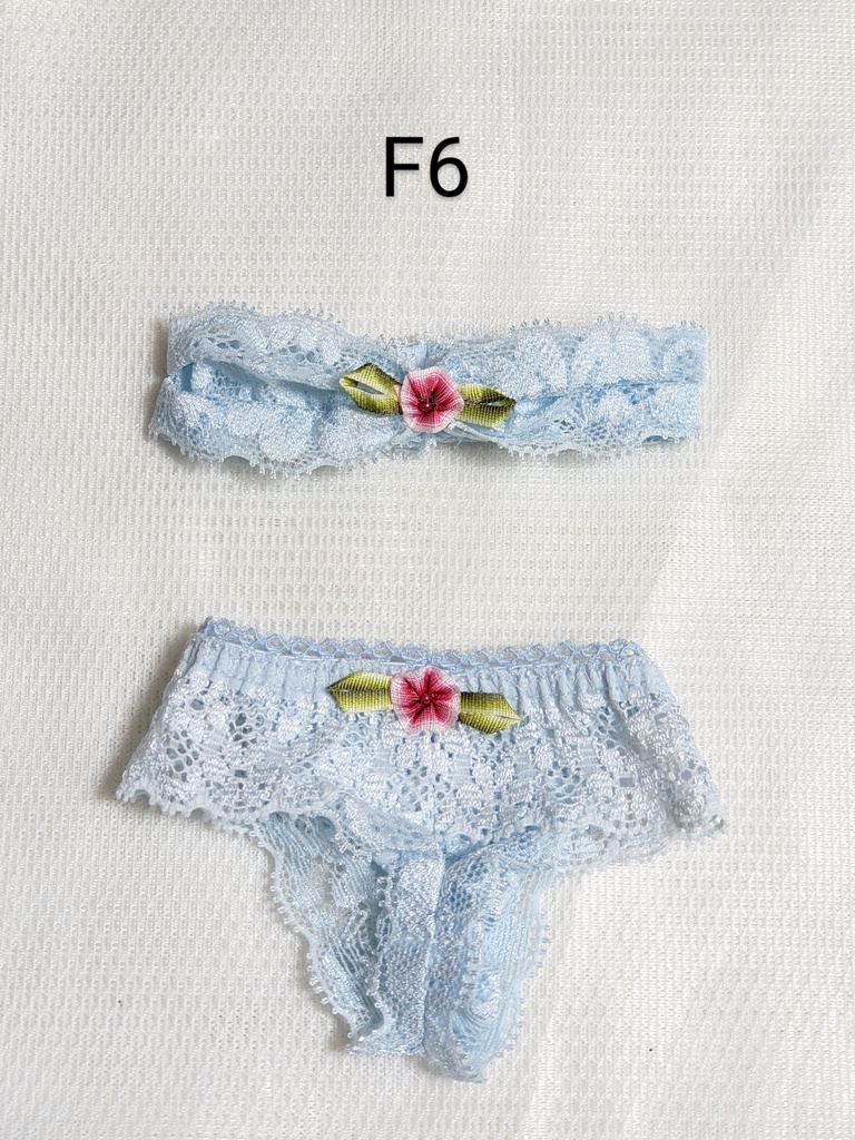 DD共通*チューブトップSET*水色ベース