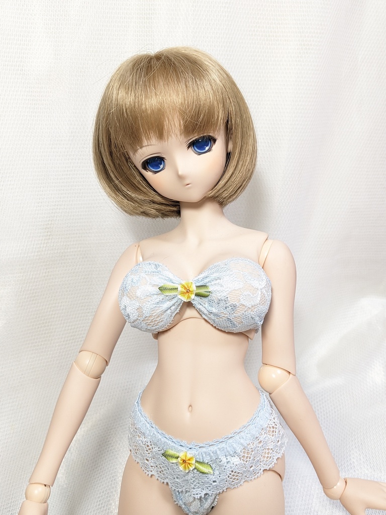 DD共通*チューブトップSET*水色ベース