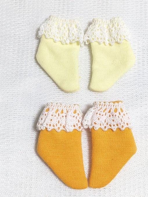 無地*ふりふりソックス*TinyFox*幼SD*