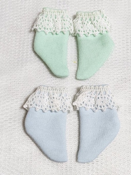 無地*ふりふりソックス*TinyFox*幼SD*