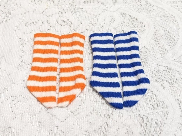 ボーダー*ハイソックスSET*TinyFox*幼SD*
