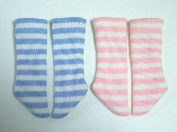 ボーダー*ハイソックスSET*TinyFox*幼SD*