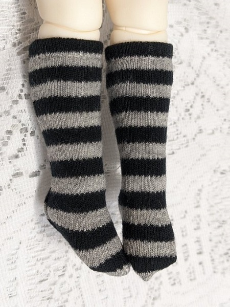 ボーダー*ハイソックスSET*TinyFox*幼SD*