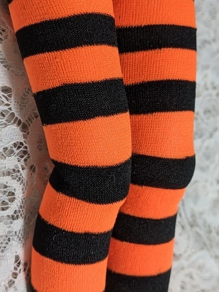ハロウィンボーダータイツ