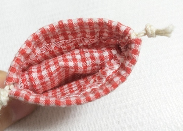 *1/4size*給食袋*ランチョンマット入*