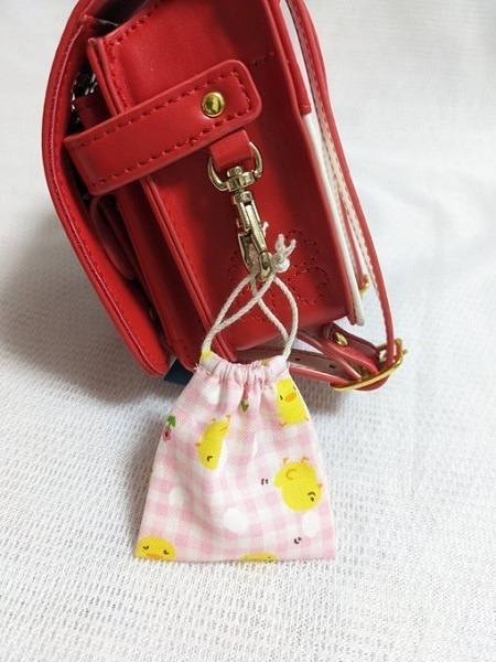 *1/4size*給食袋*ランチョンマット入*