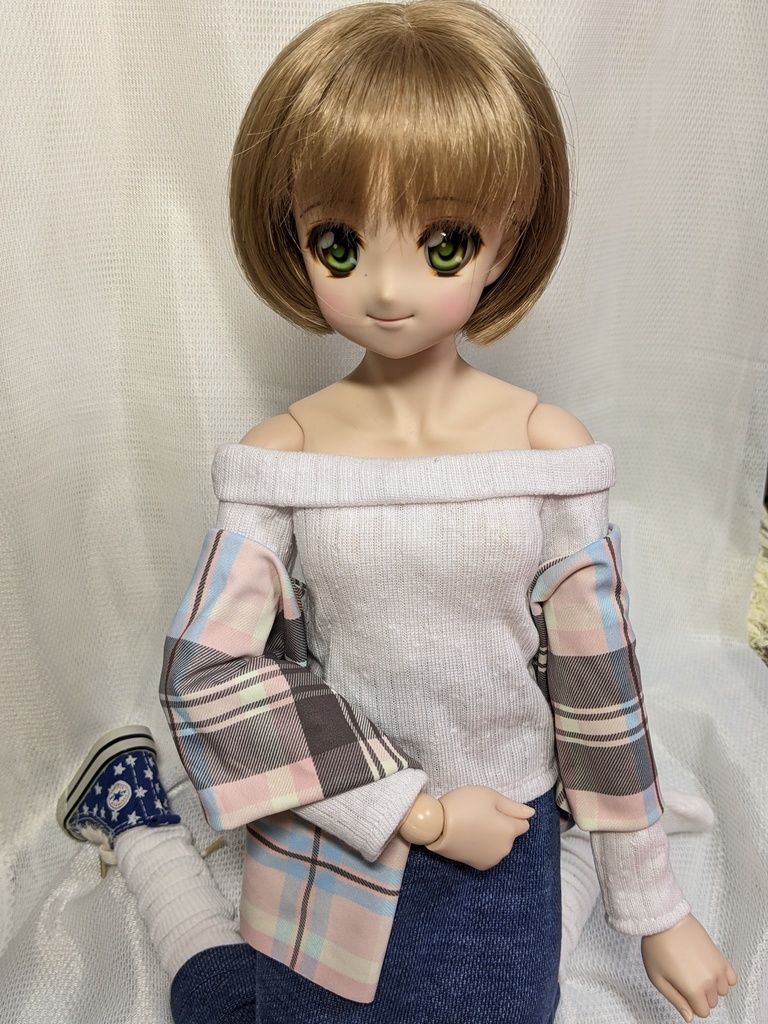 【2種】DD*DDS*オフショルダーTシャツ(L胸対応)*ショール