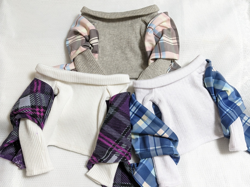 【2種】DD*DDS*オフショルダーTシャツ(L胸対応)*ショール