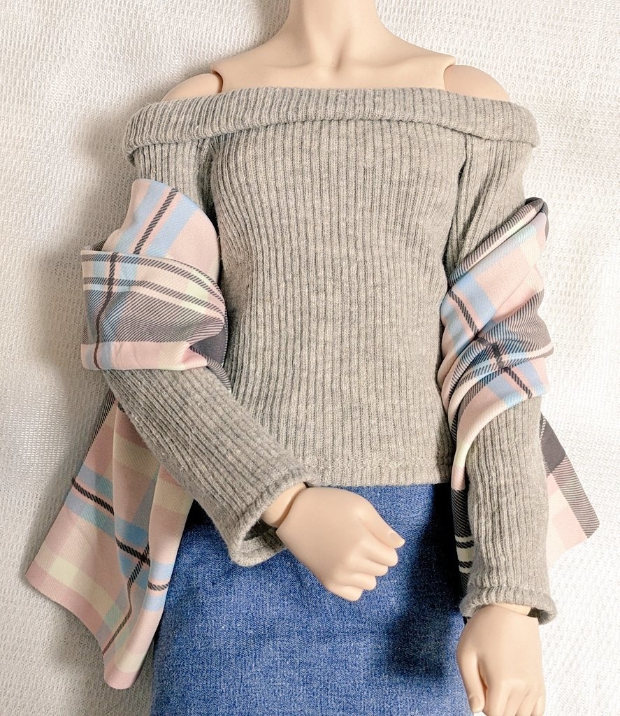 【2種】DD*DDS*オフショルダーTシャツ(L胸対応)*ショール