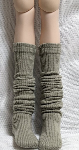 DD共通＊ルーズソックス（フル）＊カーキ