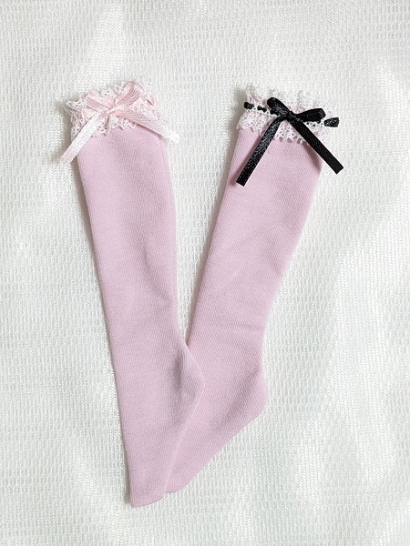 【6種】MDD*フリルリボン*ハイソックス