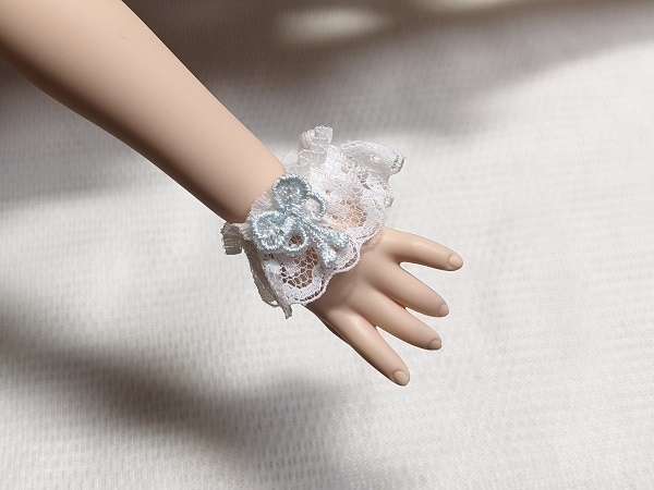 フリフリ+ プラス*付袖*カフス*レースソックス*