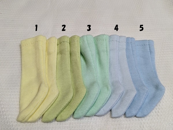 淡色*ハイソックス(単品)*TinyFox*幼SD*