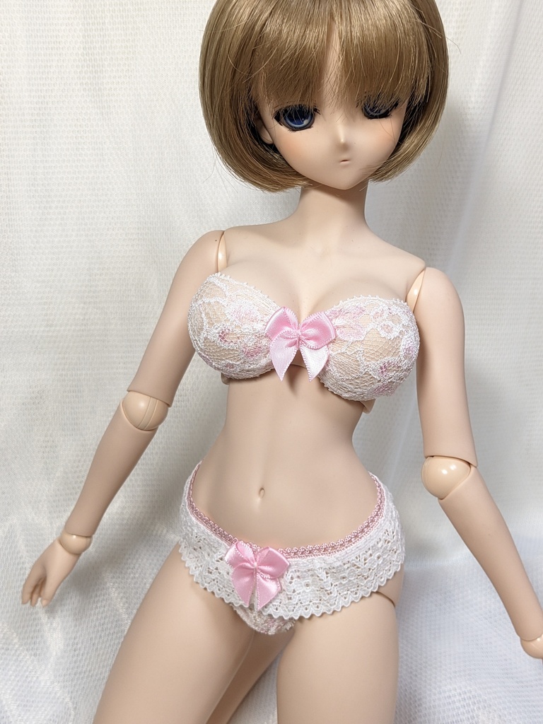 DD共通*チューブトップSET*花織柄