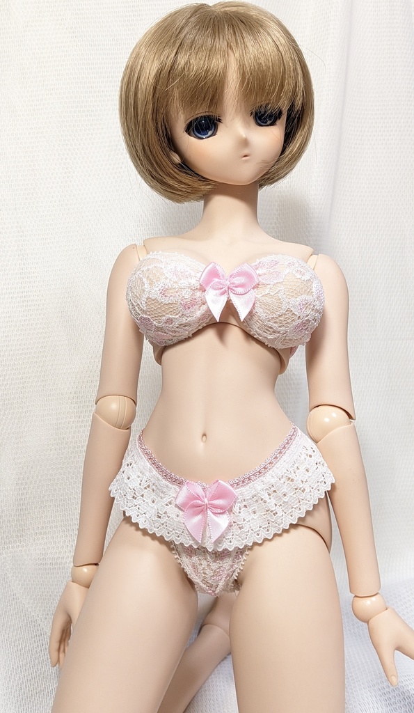 DD共通*チューブトップSET*花織柄