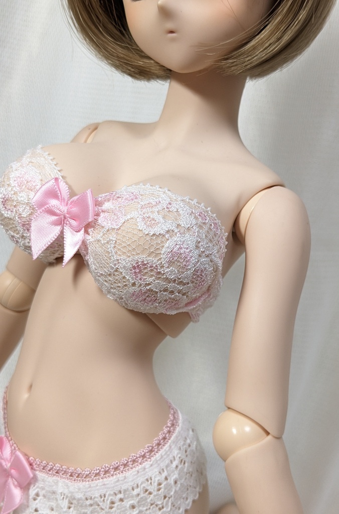 DD共通*チューブトップSET*花織柄