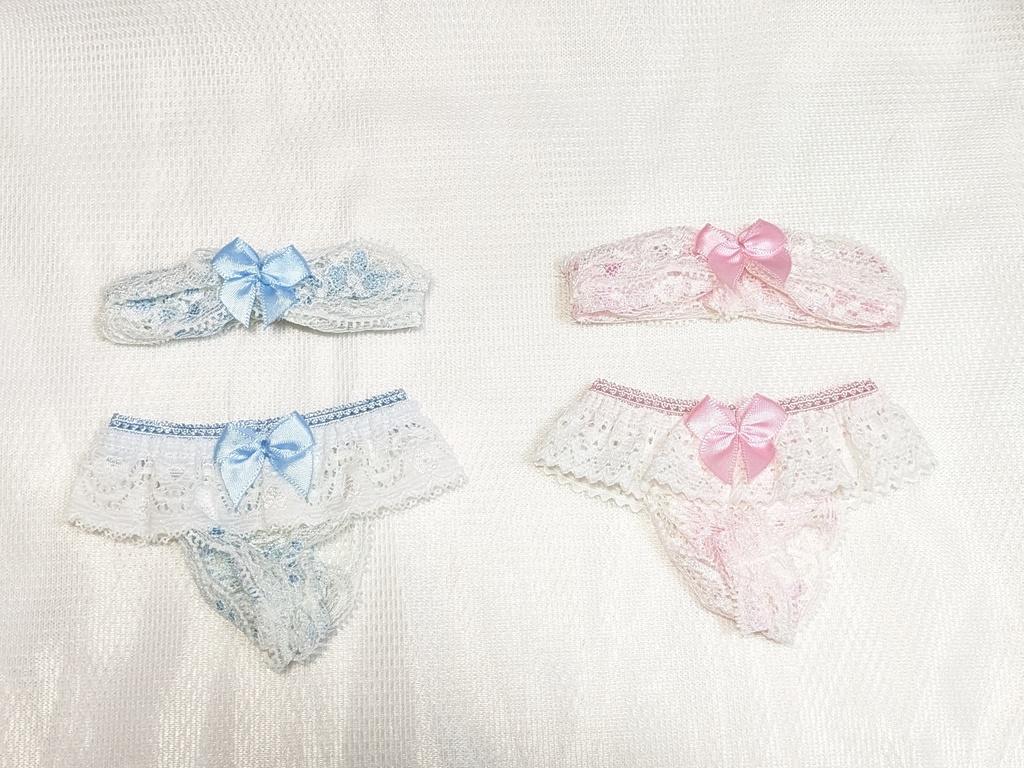 DD共通*チューブトップSET*花織柄