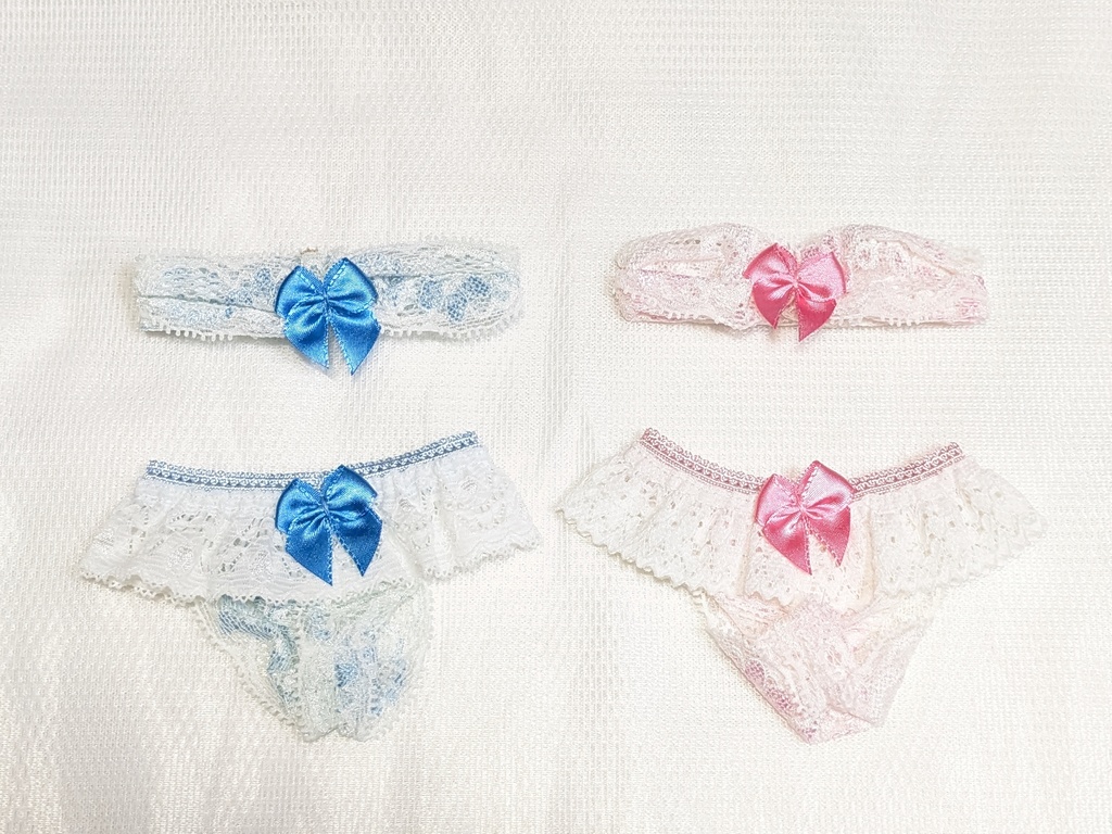 DD共通*チューブトップSET*花織柄