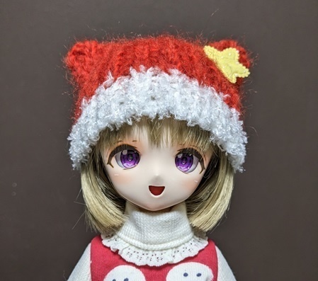 ニット帽✳️ネコ耳サンタ