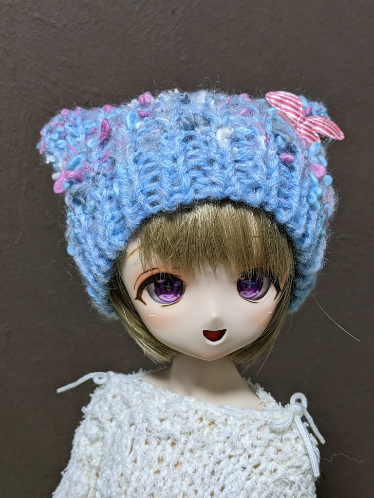 【ぬい&ドール共通】ねこみみ*ニット帽*