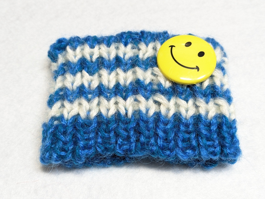 13種【ぬい&ドール共通】ねこみみ*ニット帽*ボーダータイプ