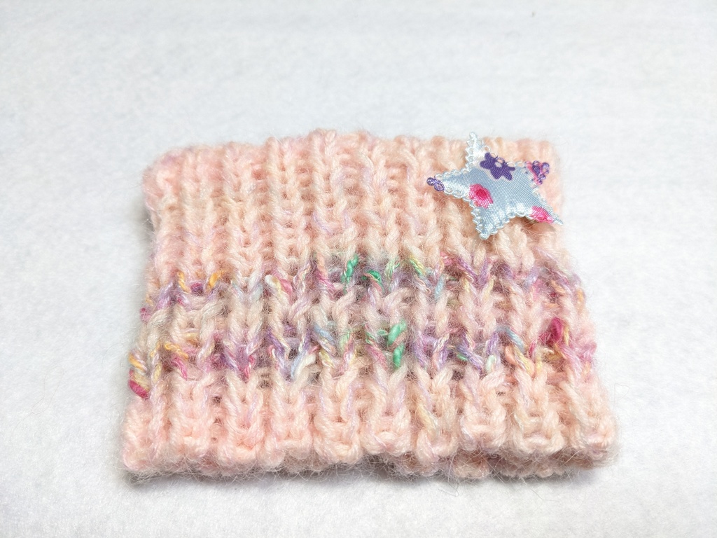 13種【ぬい&ドール共通】ねこみみ*ニット帽*ボーダータイプ