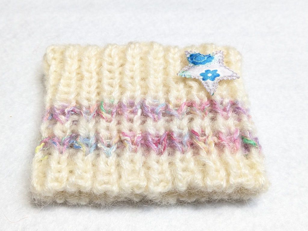 13種【ぬい&ドール共通】ねこみみ*ニット帽*ボーダータイプ