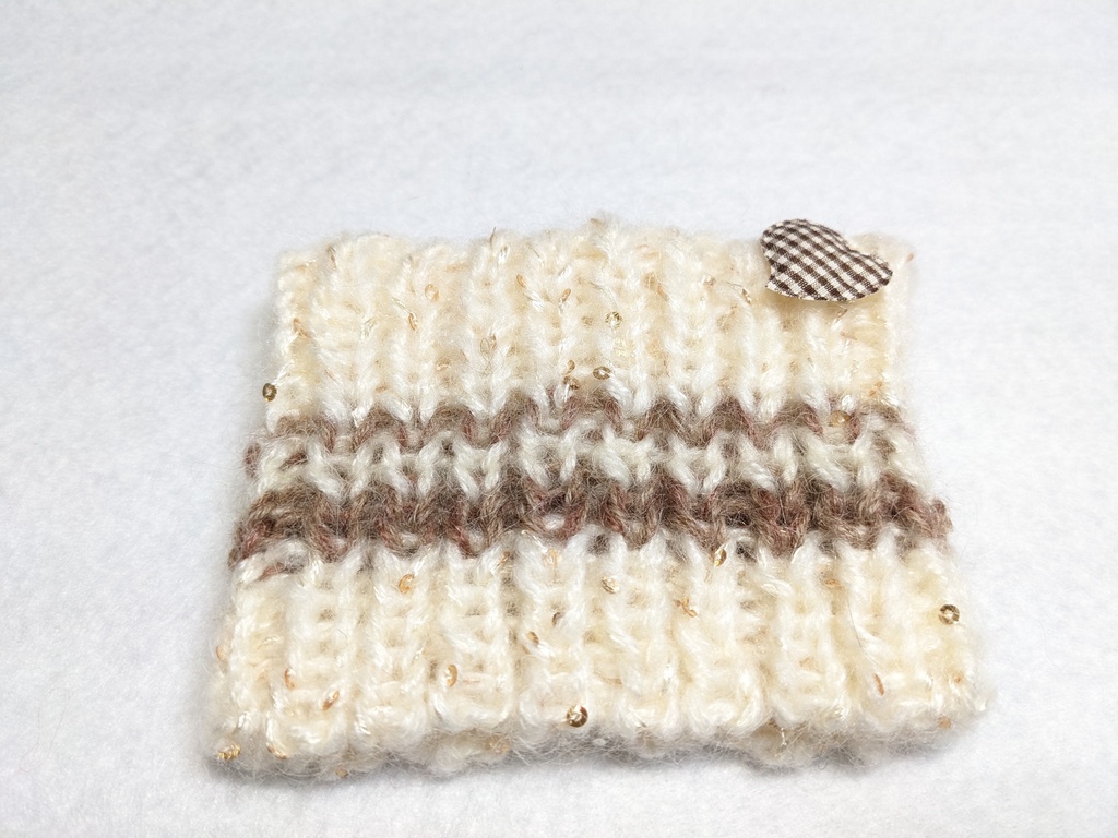 13種【ぬい&ドール共通】ねこみみ*ニット帽*ボーダータイプ