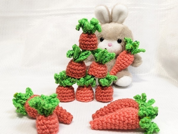 にんじん*あみぐるみ*帽子