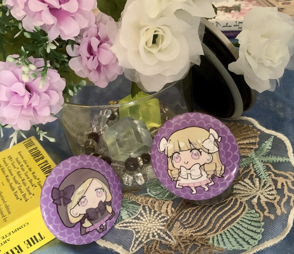 サンドラ・ジェシカ缶バッジ