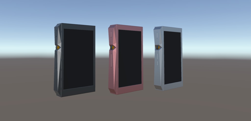 3Dモデル [Music Player]