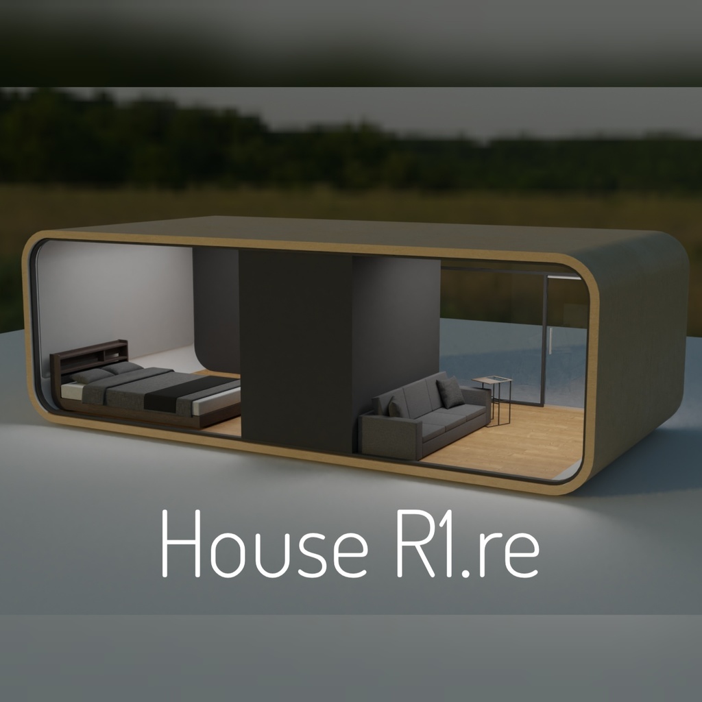 3Dモデル [House R1.re]